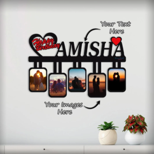 Personalized Wooden Photo Frame With Name